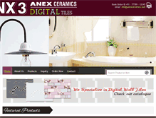 Tablet Screenshot of anexceramics.com